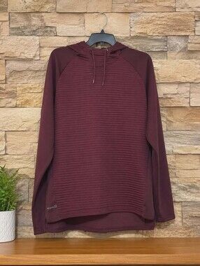 Russell Athletic Dri-Power 360 Training Fit Pullover Hoodie Men's Medium Wine